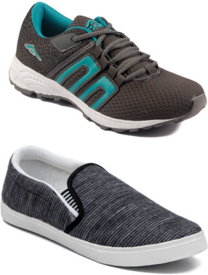

Asian Men Casual & Running Shoes Combo Pack of 2 Casuals For Men(Multicolor