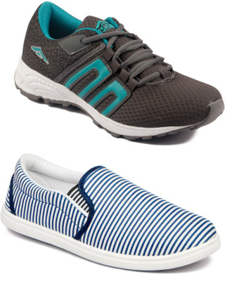 

Asian Men Casual & Running Shoes Combo Pack of 2 Casuals For Men(Multicolor