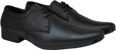 

Crostail 100% Genuine Leather Formal Shoes Derby For Men(Black