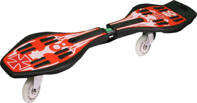 

Nightstar Wave Board 9 inch x 6 inch Skateboard(Red, Pack of 1)