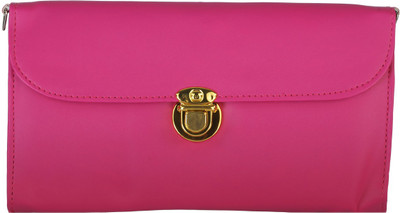 

Fantosy Women Casual Pink PU Sling Bag