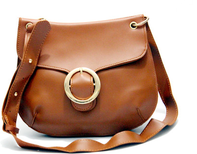 

Marvelous Gifts Girls Tan Leatherette Satchel