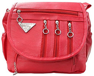 

TANSY Women Pink PU Sling Bag
