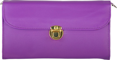 

Fantosy Women Casual Purple PU Sling Bag