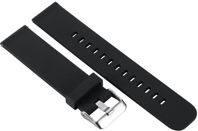 

invella Amazfit BIP 20mm Black Smart Watch Strap(Black)