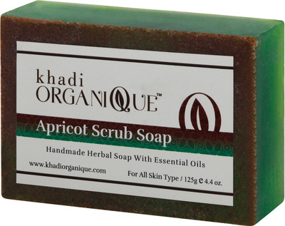

Khadi Organique khadiorganique Apricot Scrub Soap(0.375 g, Pack of 3)