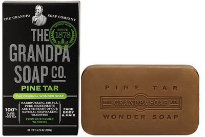 

Grandpa's Pine Tar Soap(120 g, Pack of 2)