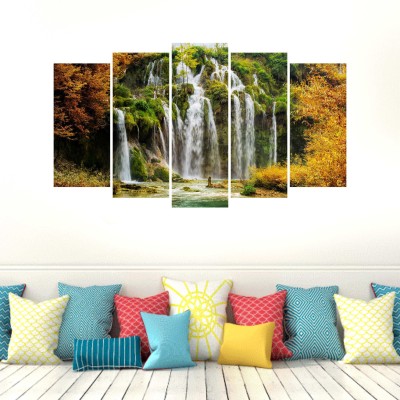 Impression Wall 51 cm Nature Self Adhesive Sticker(Pack of 1)