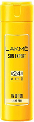 

Lakme SUN EXPERT UV LOTION LIGHT FEEL - SPF 24 PA++(120 ml)
