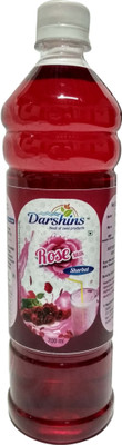 Darshins ROSY700600 Rose(milk) Syrup(700 ml, Pack of 1)