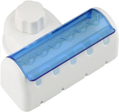 

ATOOZED AZ1523 Plastic Toothbrush Holder(Blue, Wall Mount)