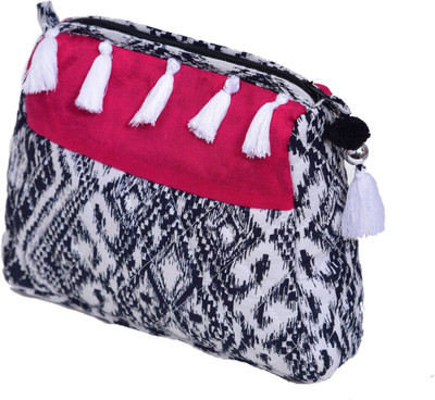 

Radhika Goyal Cosmetic Pouch(Black, White)