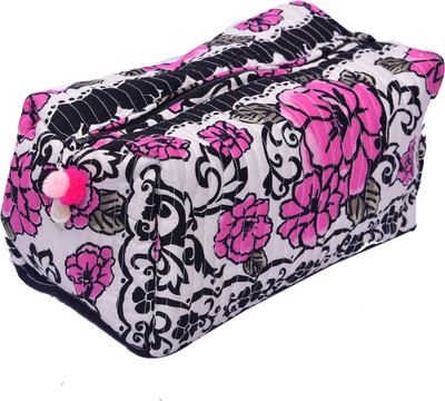 

Radhika Goyal Cosmetic Pouch(Multicolor), White
