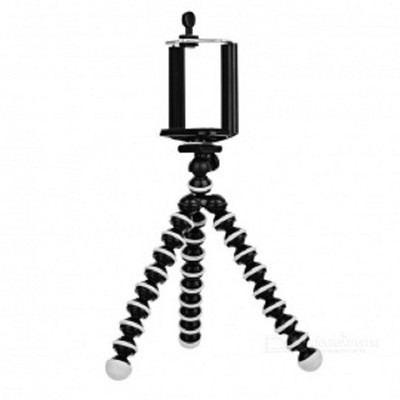 

XLNCPRO Mini TriPod flexible, lightweight and multi-use travel tripod for, mobile phone mount holder Tripod(black,white, Supports Up to 200 g)