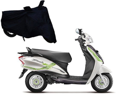ABS AUTO TREND Two Wheeler Cover for Hero(Duet, Black)