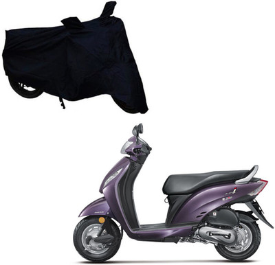 ABS AUTO TREND Two Wheeler Cover for Honda(Activa i, Black)