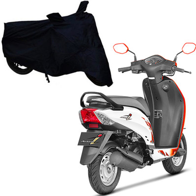 ABS AUTO TREND Two Wheeler Cover for Honda(Activa i, Black)