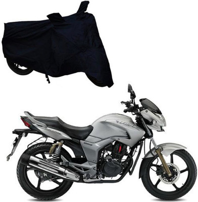 ABS AUTO TREND Two Wheeler Cover for Hero(Hunk, Black)