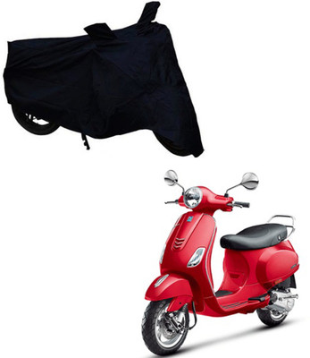 ABS AUTO TREND Two Wheeler Cover for Piaggio(Vespa VXL, Black)