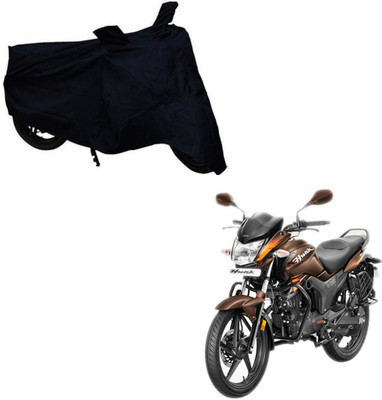 ABS AUTO TREND Two Wheeler Cover for Hero(Hunk, Black)