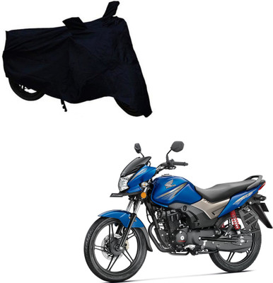 ABS AUTO TREND Two Wheeler Cover for Honda(CB Shine, Black)