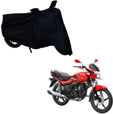 ABS AUTO TREND Two Wheeler Cover for Hero(Passion Xpro, Black)