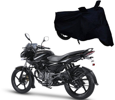 ABS AUTO TREND Two Wheeler Cover for Bajaj(Pulsar 135 LS DTS-i, Black)
