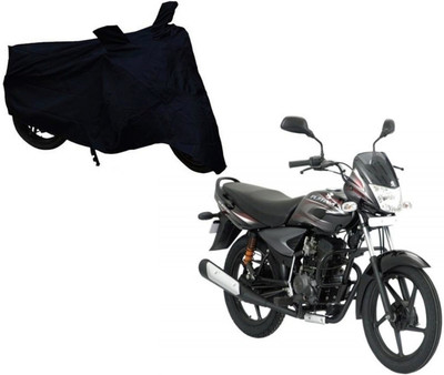 ABS AUTO TREND Two Wheeler Cover for Bajaj(Platina, Black)
