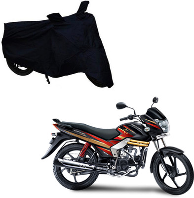 ABS AUTO TREND Two Wheeler Cover for Mahindra(Centuro, Black)