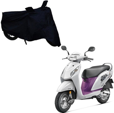 ABS AUTO TREND Two Wheeler Cover for Honda(Activa i, Black)