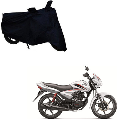 ABS AUTO TREND Two Wheeler Cover for Honda(CB Shine, Black)