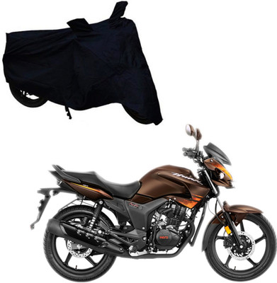 ABS AUTO TREND Two Wheeler Cover for Hero(Hunk, Black)