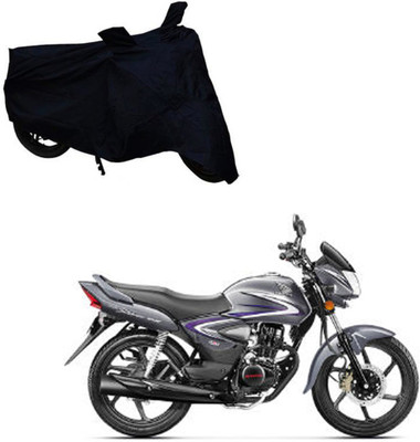 ABS AUTO TREND Two Wheeler Cover for Honda(CB Shine, Black)