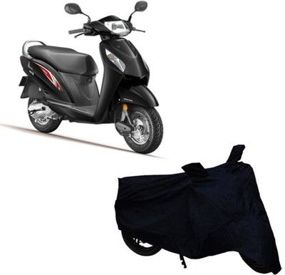 ABS AUTO TREND Two Wheeler Cover for Honda(Activa i, Black)