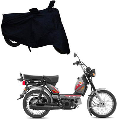 ABS AUTO TREND Two Wheeler Cover for TVS(X1, Black)