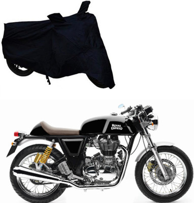 ABS AUTO TREND Two Wheeler Cover for Royal Enfield(Continental GT, Black)