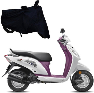 ABS AUTO TREND Two Wheeler Cover for Honda(Activa i, Black)