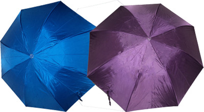 

K.C Paul Soumi 2 Fold Umbrella(Blue, Purple)