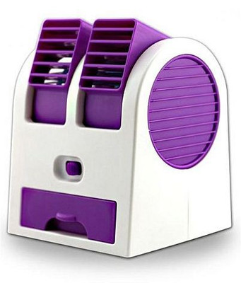 DAZIBAO MULTIPURPOSE and compact Mini Air Cooler+USB CHARGE+AIR FRAGNACE VIOLET18 USB Air Freshener(Violet)