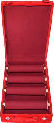 

Aadhya Jewellry Bangle Box -4 Rods (Maroon) Vanity Box(Maroon)