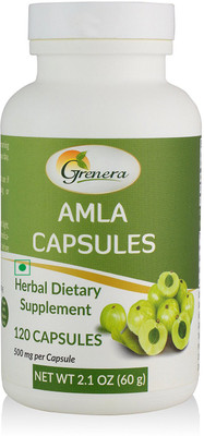 

Grenera Grenera Amla Capsules-120 Capsules/Bottle(120 No)