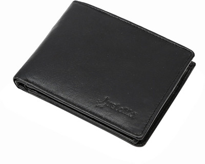 

Hawaishop Men Casual, Formal Black Genuine Leather Wallet(5 Card Slots), Black-01