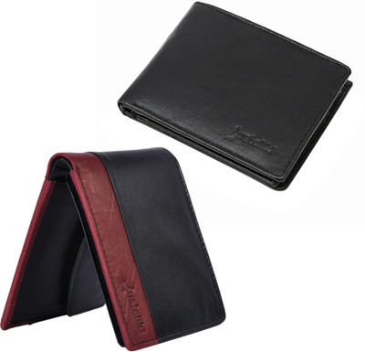 

Hawai Men Black Genuine Leather Wallet(8 Card Slots)