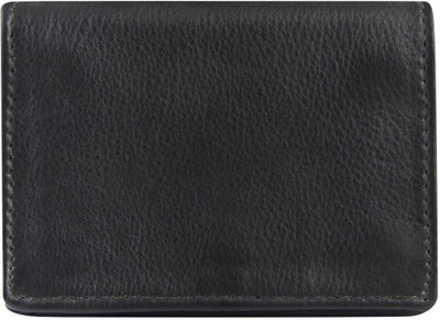 

Peacock Mundkar Boys Black Artificial Leather Card Holder(15 Card Slots)