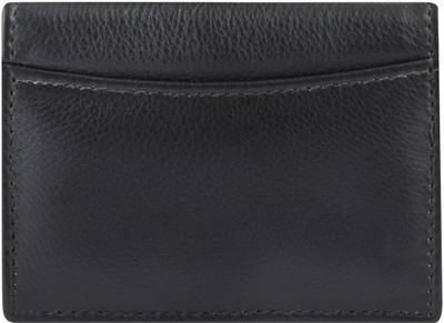 

Peacock Mundkar Boys Black Artificial Leather Wallet(15 Card Slots)