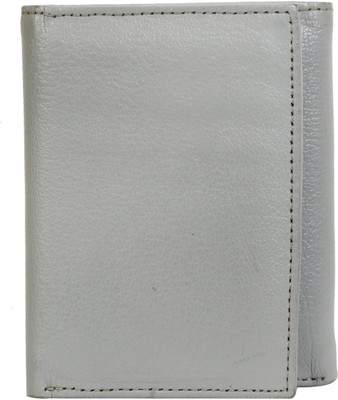 

AzraJamil Men Grey, Blue Genuine Leather Wallet(6 Card Slots), Blue;grey