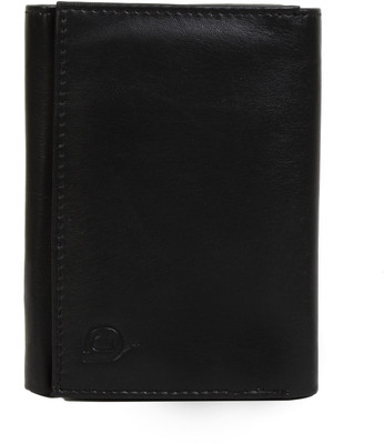 

AzraJamil Men Black Genuine Leather Wallet(6 Card Slots)