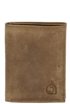 

AzraJamil Men Green Genuine Leather Wallet(6 Card Slots), Olive