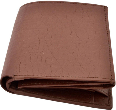

Peacock Mundkar Men Brown Artificial Leather Wallet(10 Card Slots)