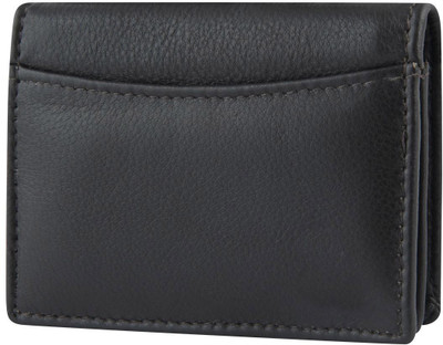 

Peacock Mundkar Boys Black Artificial Leather Card Holder(15 Card Slots)